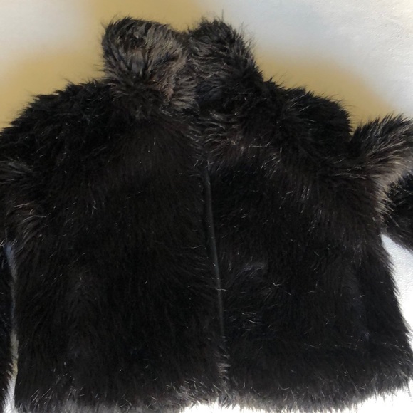 bebe faux fur  crop jacket - Picture 8 of 11
